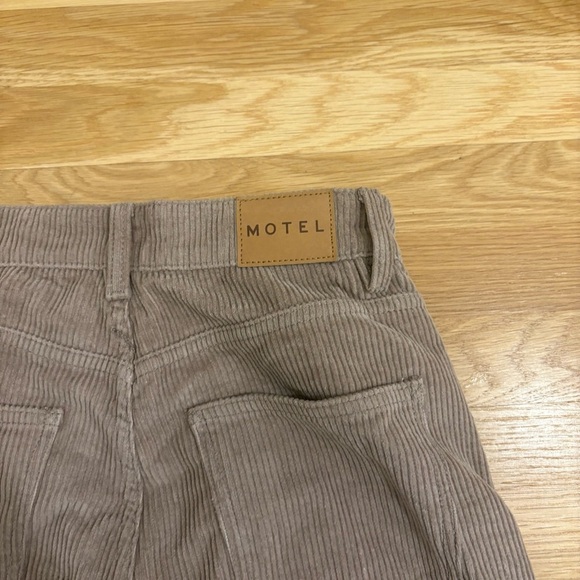 Motel Rocks Parallel Jeans Cord Smoke Size Extra Small - Picture 6 of 6